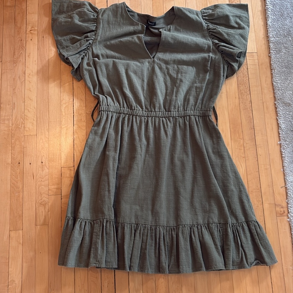 INC International Concepts Olive Dress